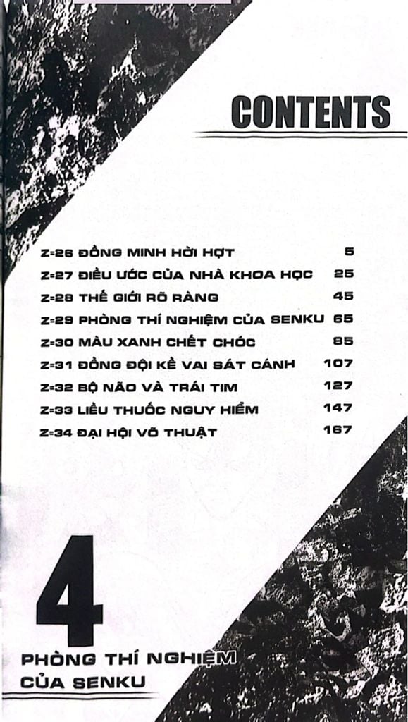 DR STONE-THẾ GIỚI ĐÁ T4