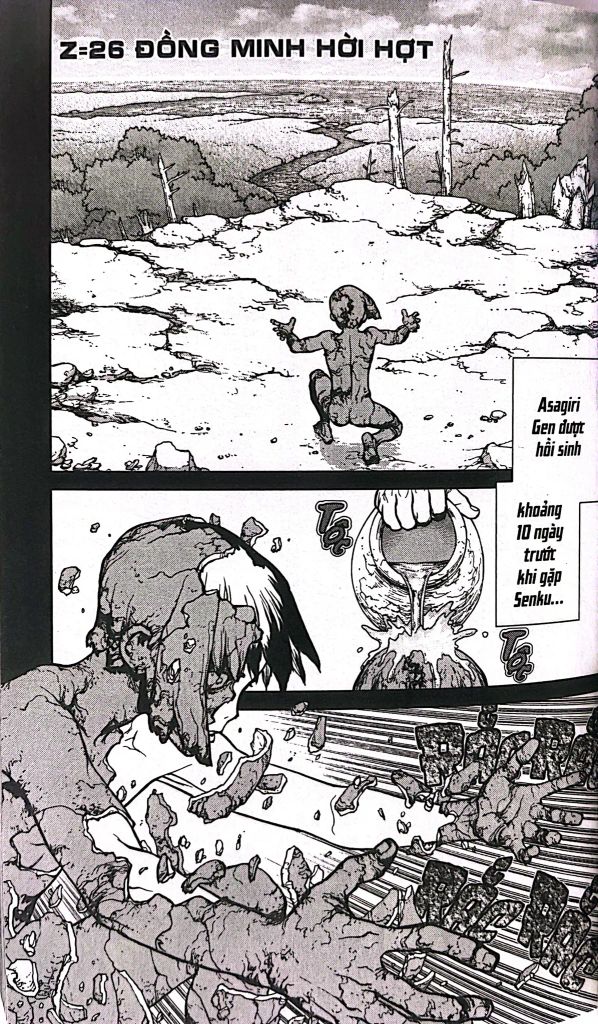 DR STONE-THẾ GIỚI ĐÁ T4