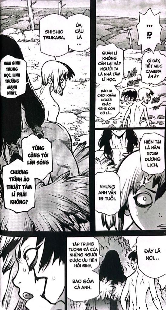 DR STONE-THẾ GIỚI ĐÁ T4