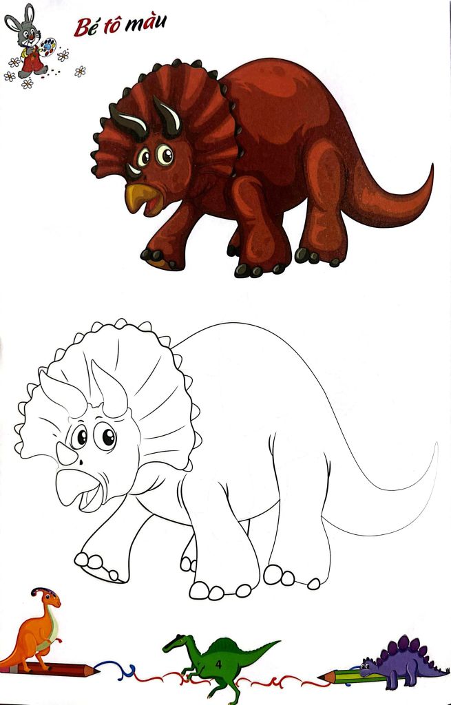 TÔ MÀU KHỦNG LONG 2