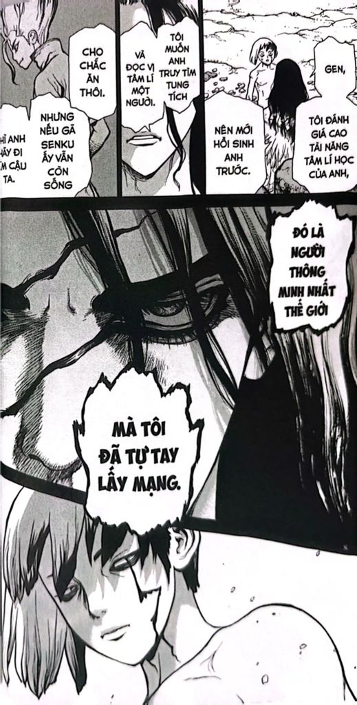 DR STONE-THẾ GIỚI ĐÁ T4