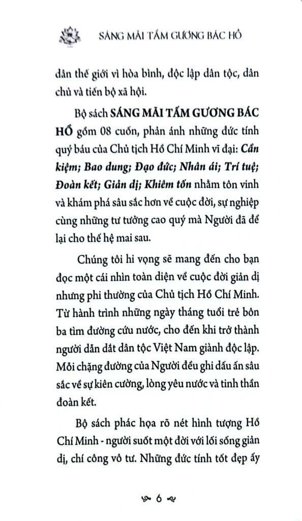 SÁNG MÃI TẤM GƯƠNG-BÁC HỒ BAO DUNG