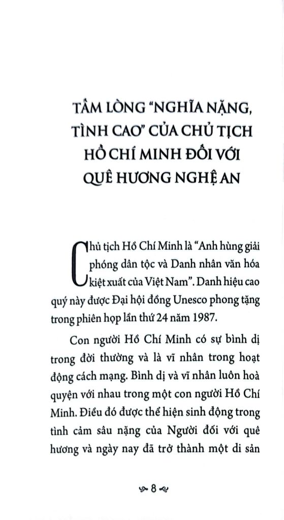 SÁNG MÃI TẤM GƯƠNG-BÁC HỒ NHÂN ÁI