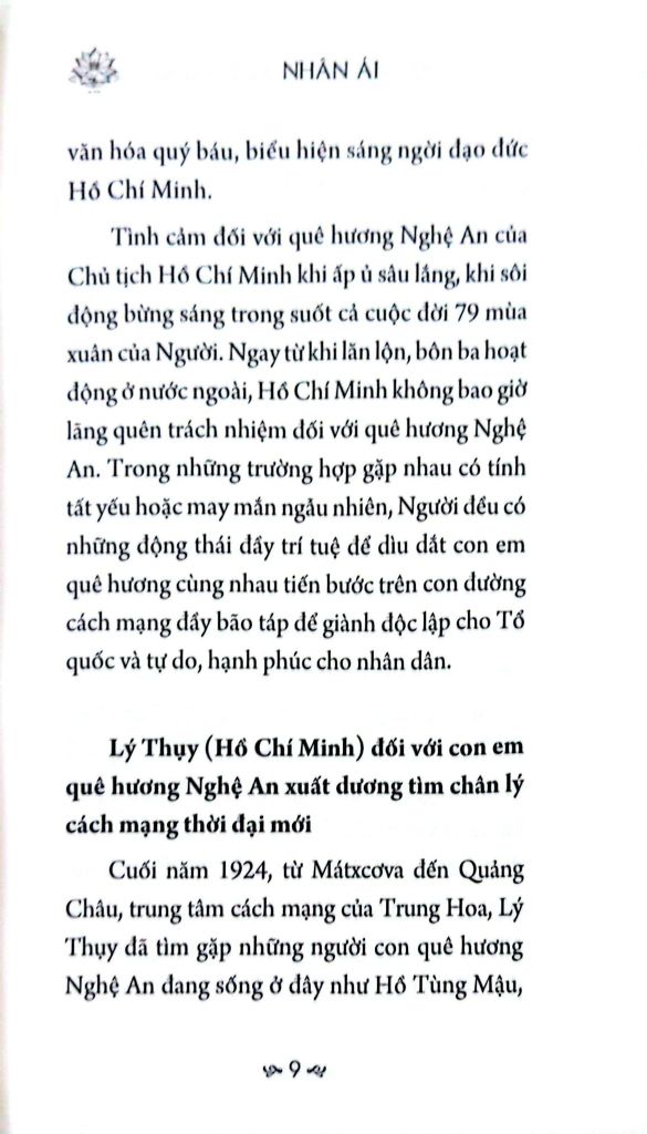 SÁNG MÃI TẤM GƯƠNG-BÁC HỒ NHÂN ÁI