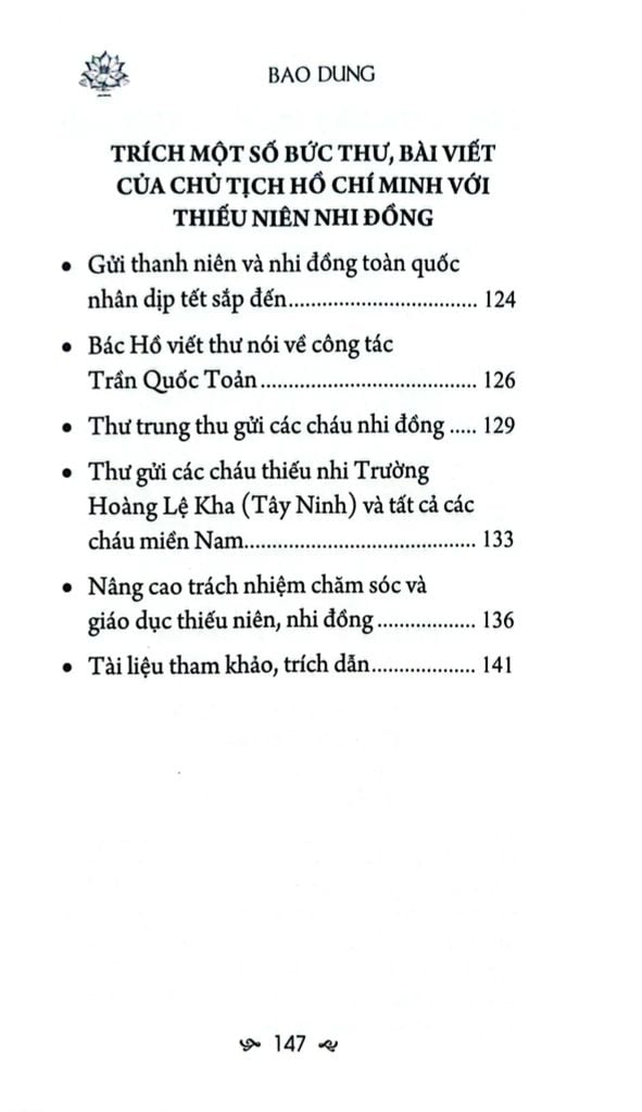 SÁNG MÃI TẤM GƯƠNG-BÁC HỒ BAO DUNG