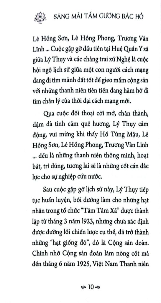 SÁNG MÃI TẤM GƯƠNG-BÁC HỒ NHÂN ÁI