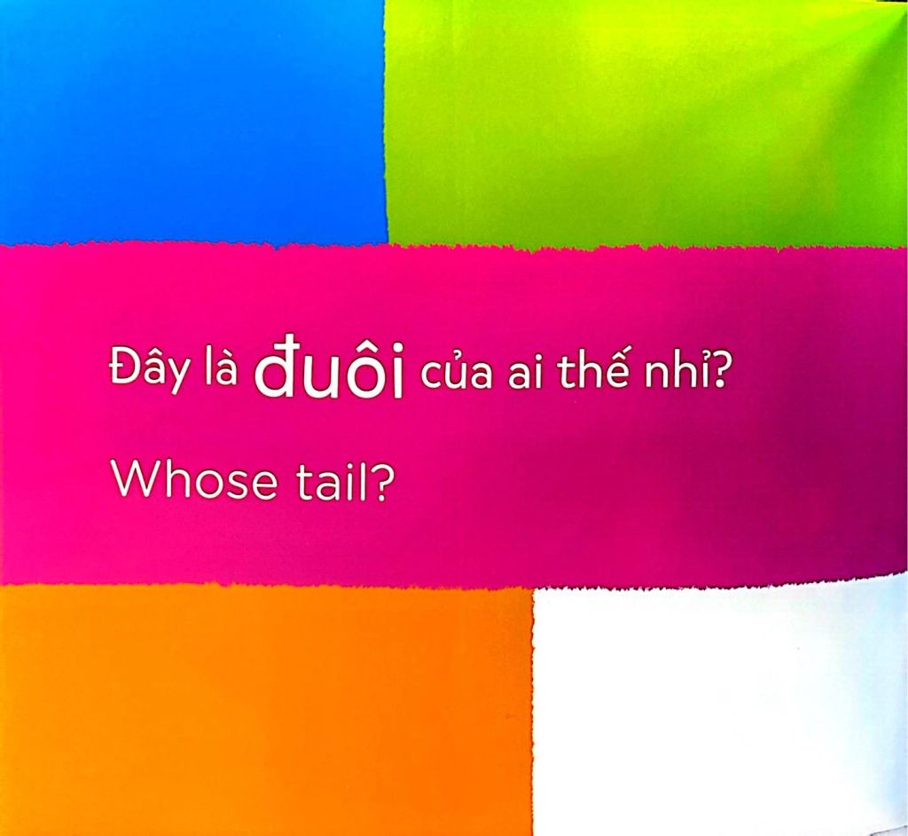 Bộ Sách Lật Mở Khám Phá Song Ngữ - Đuôi Của Ai Thế Nhỉ?