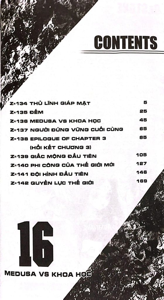 DR STONE-THẾ GIỚI ĐÁ T16