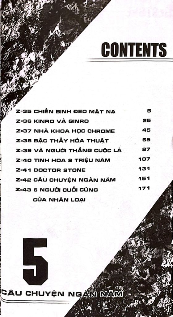 DR STONE-THẾ GIỚI ĐÁ T5