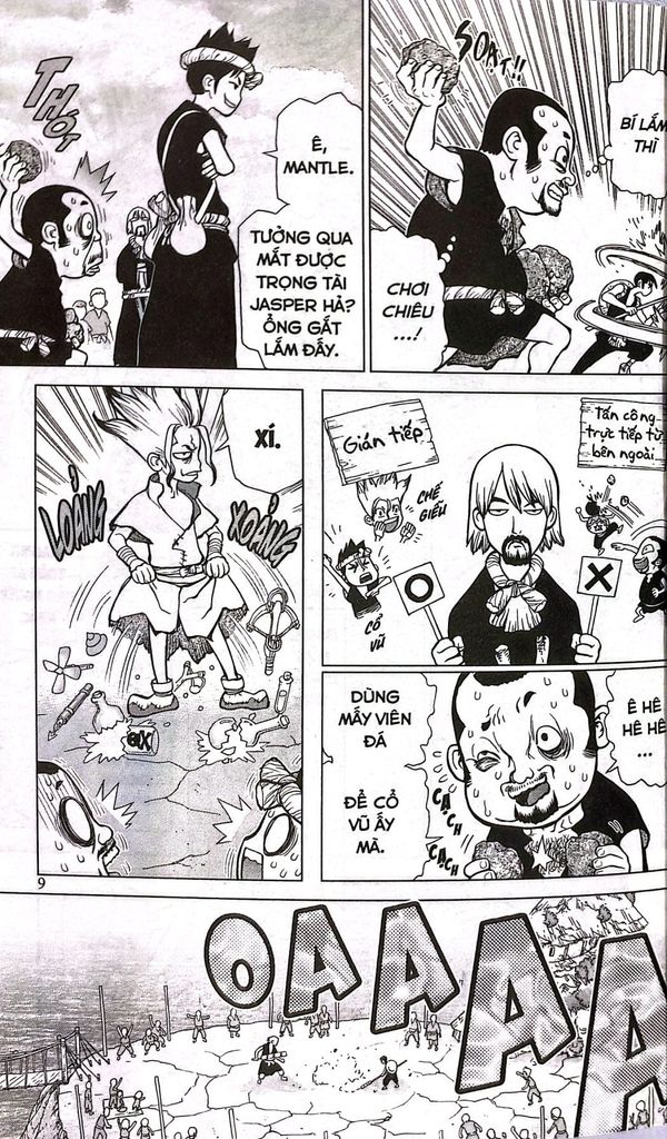 DR STONE-THẾ GIỚI ĐÁ T5