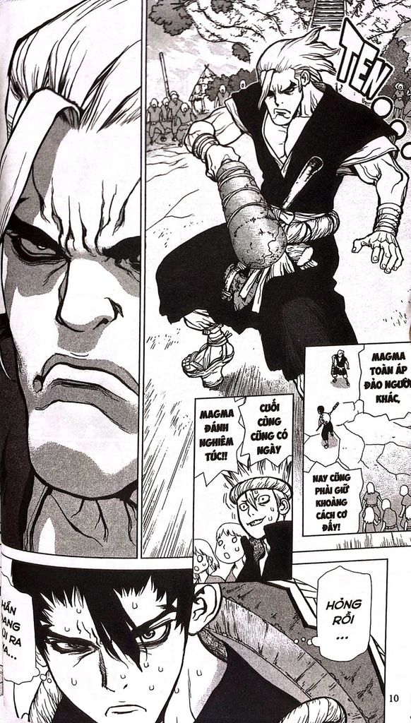 DR STONE-THẾ GIỚI ĐÁ T5