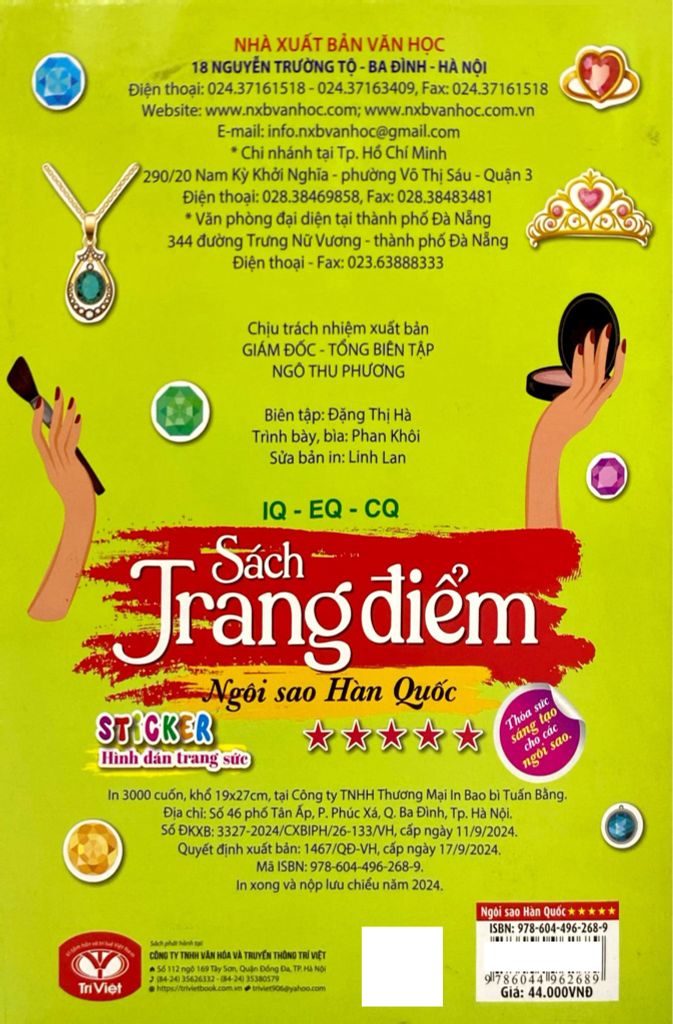 SÁCH TRANG ĐIỂM NGÔI SAO HÀN QUỐC 5