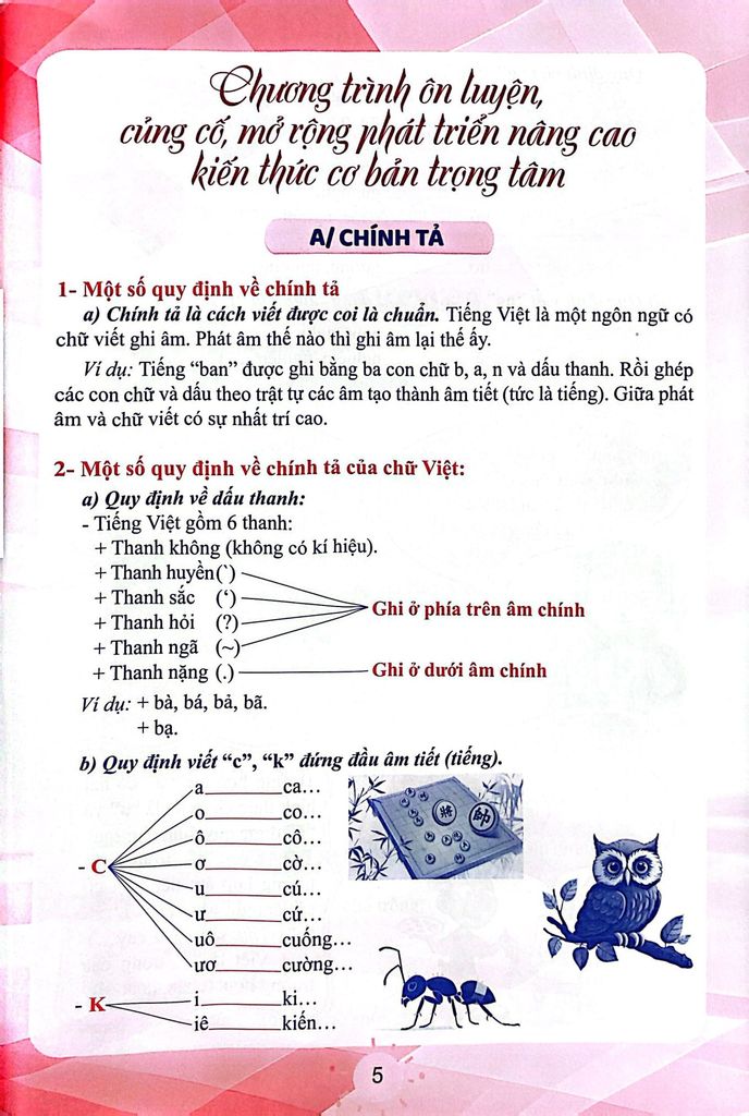 ÔN TẬP HÈ TIẾNG VIỆT 3 VÀ LÀM QUEN VỚI CHƯƠNG TRÌNH CƠ BẢN TIẾNG VIỆT 4 (CTM)