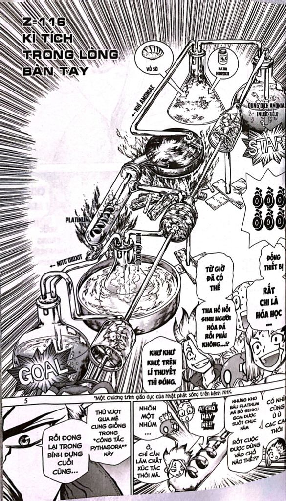 DR STONE-THẾ GIỚI ĐÁ T14