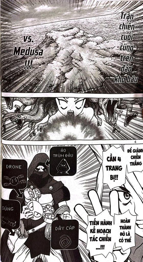 DR STONE-THẾ GIỚI ĐÁ T15