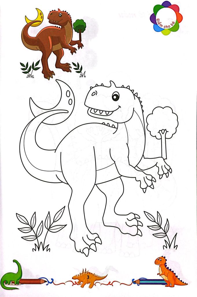 TÔ MÀU KHỦNG LONG 1