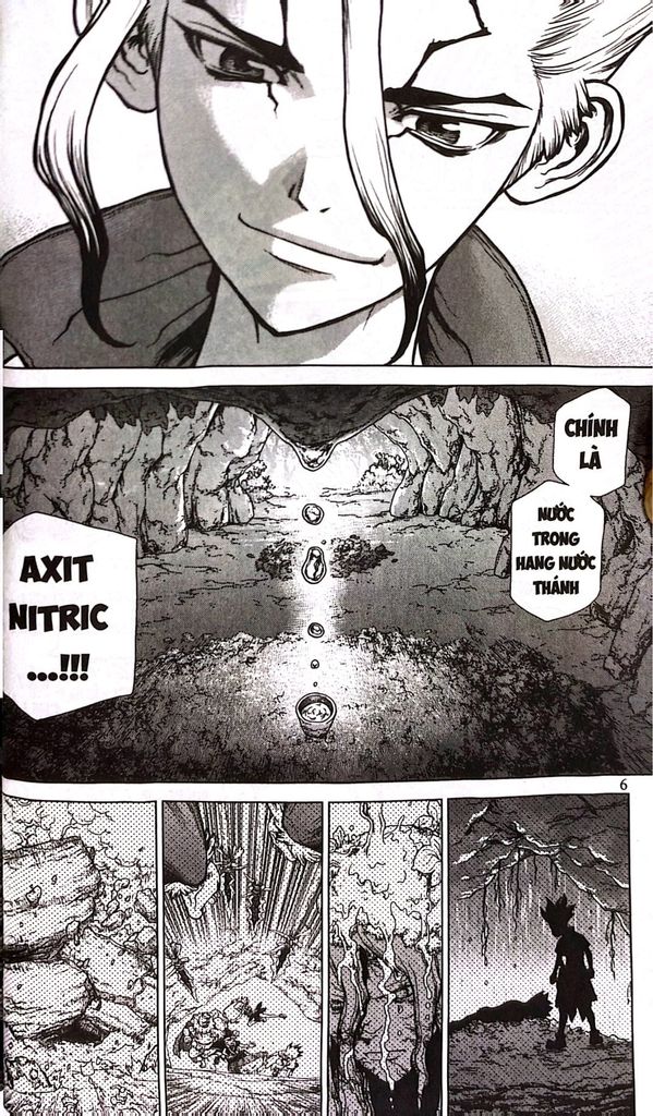 DR STONE-THẾ GIỚI ĐÁ T14