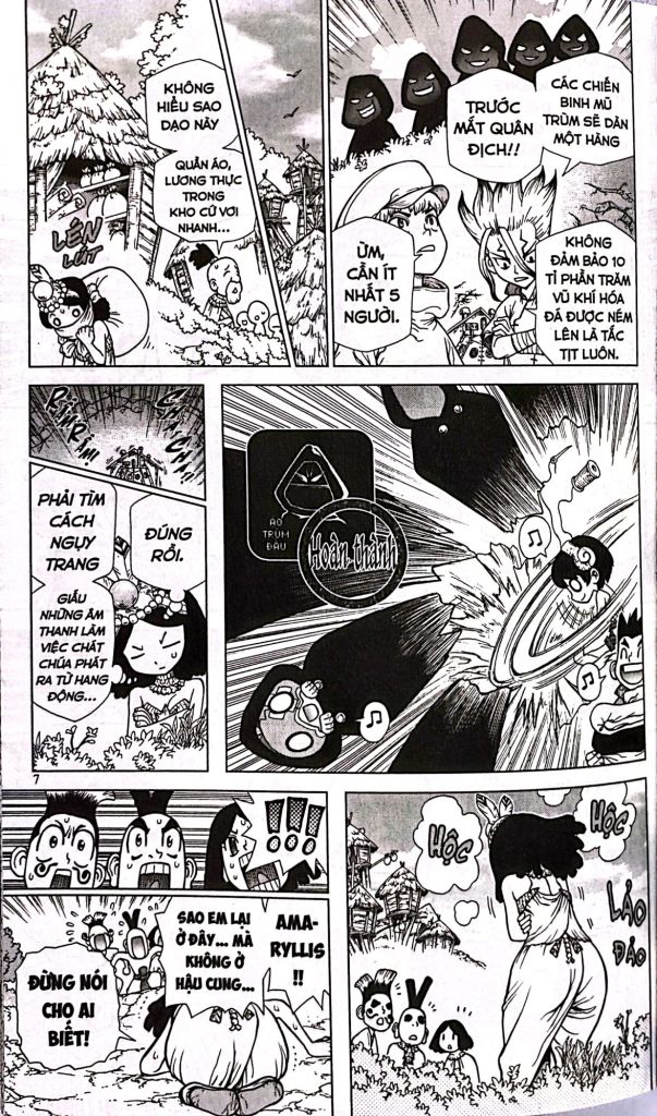 DR STONE-THẾ GIỚI ĐÁ T15