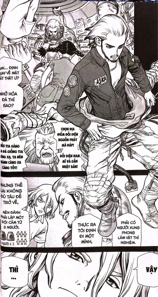 DR STONE-THẾ GIỚI ĐÁ T6