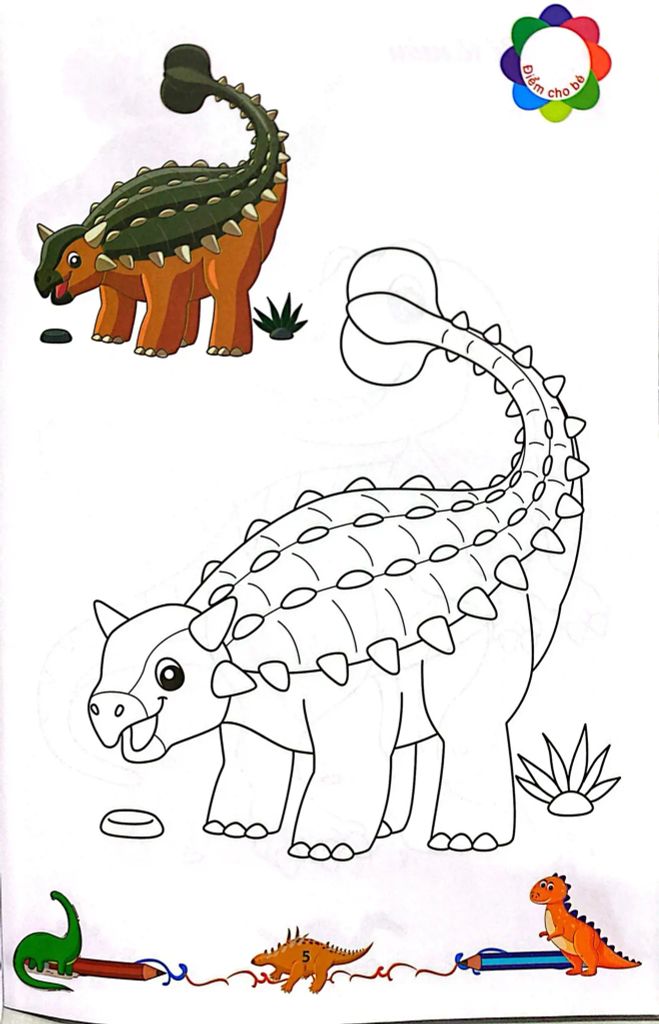 TÔ MÀU KHỦNG LONG 1