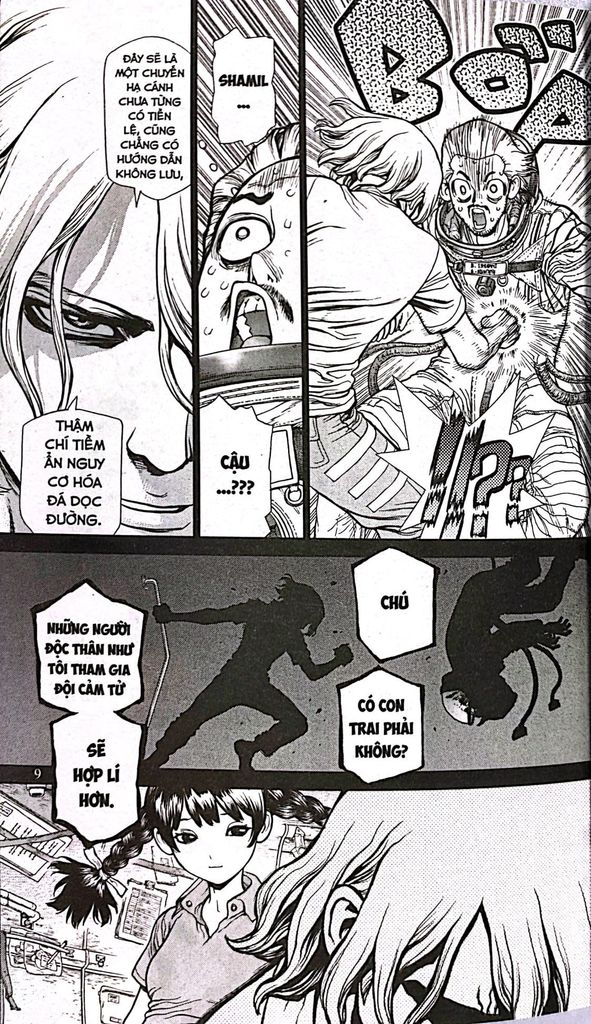 DR STONE-THẾ GIỚI ĐÁ T6