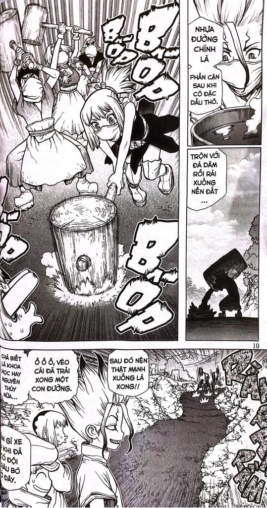 DR STONE-THẾ GIỚI ĐÁ T12