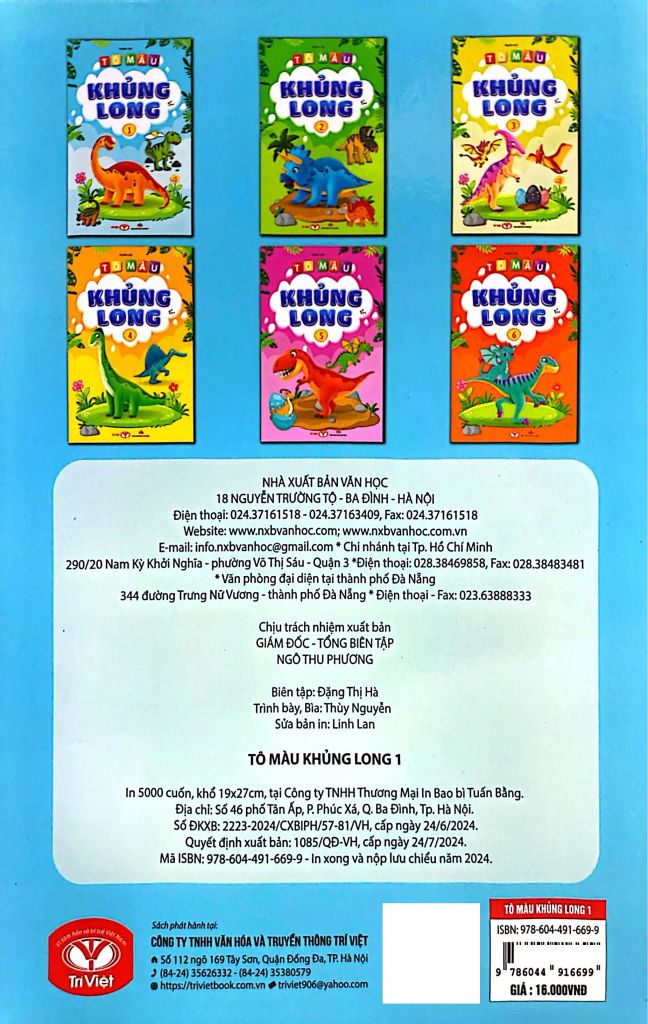 TÔ MÀU KHỦNG LONG 1