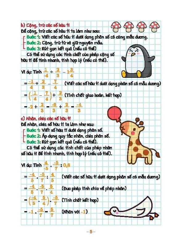 TAKE NOTE TOÁN 7-DÙNG CHO CẢ 3 BỘ SGK MỚI