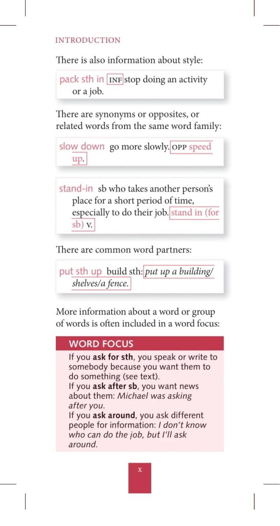 OXFORD LEARNERS POCKET PHRASAL VERBS AND IDIOMS