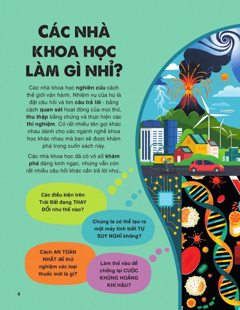 HIỂU VỀ NGHỀ NGHIỆP-CÁC NHÀ KHOA HỌC LÀM GÌ