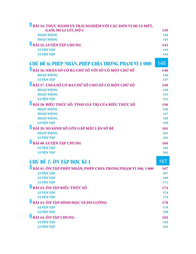 GIẢI BÀI TẬP TOÁN 3/1 (THEO CT GDPT MỚI)