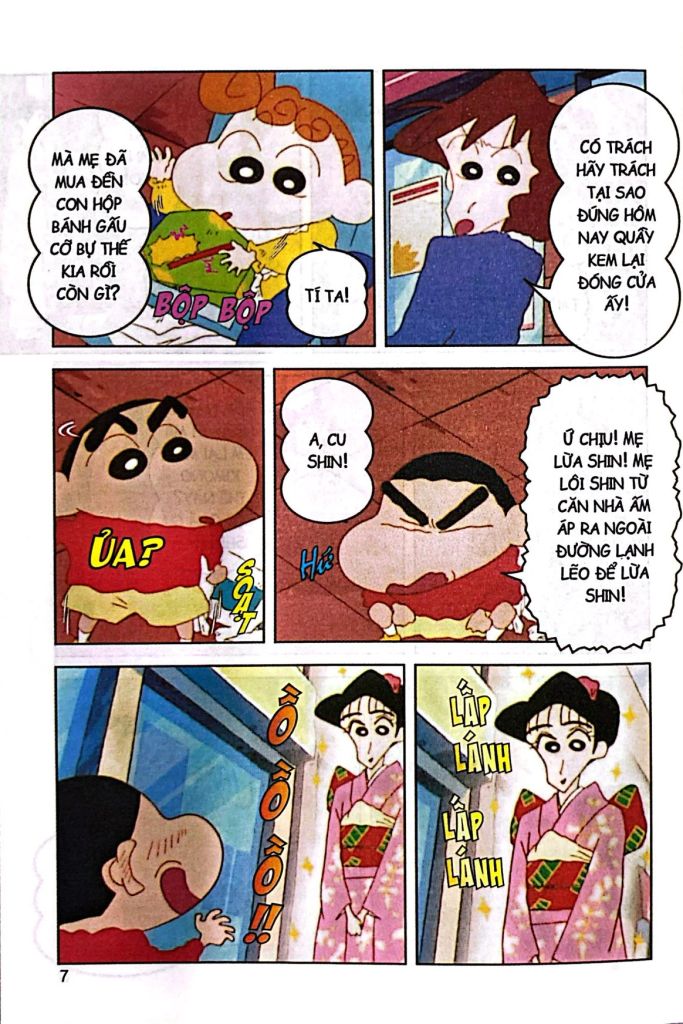 SHIN CẬU BÉ BÚT CHÌ T51-HOẠT HÌNH MÀU