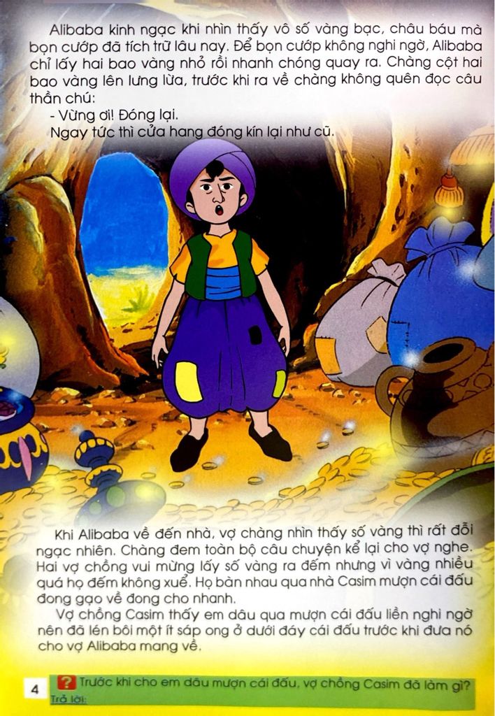 TỦ SÁCH PTNN TV-TRUYỆN CỔ TÍCH TG-ALIBABA VÀ 40 TÊN CƯỚP