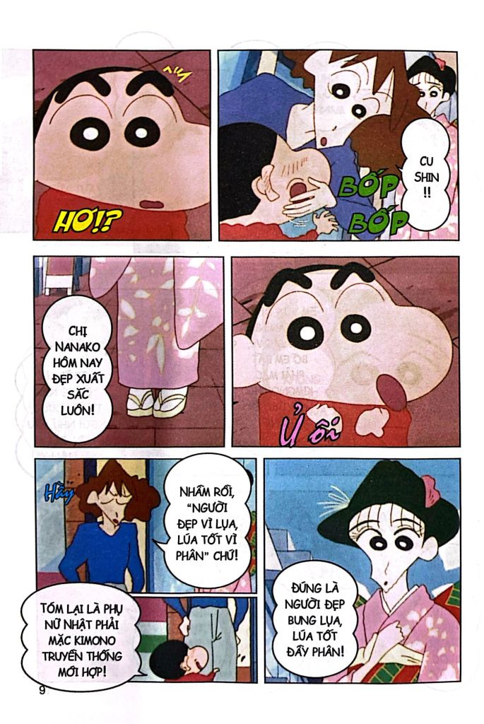 SHIN CẬU BÉ BÚT CHÌ T51-HOẠT HÌNH MÀU