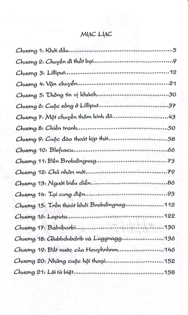 GULLIVER PHIÊU LƯU KÝ