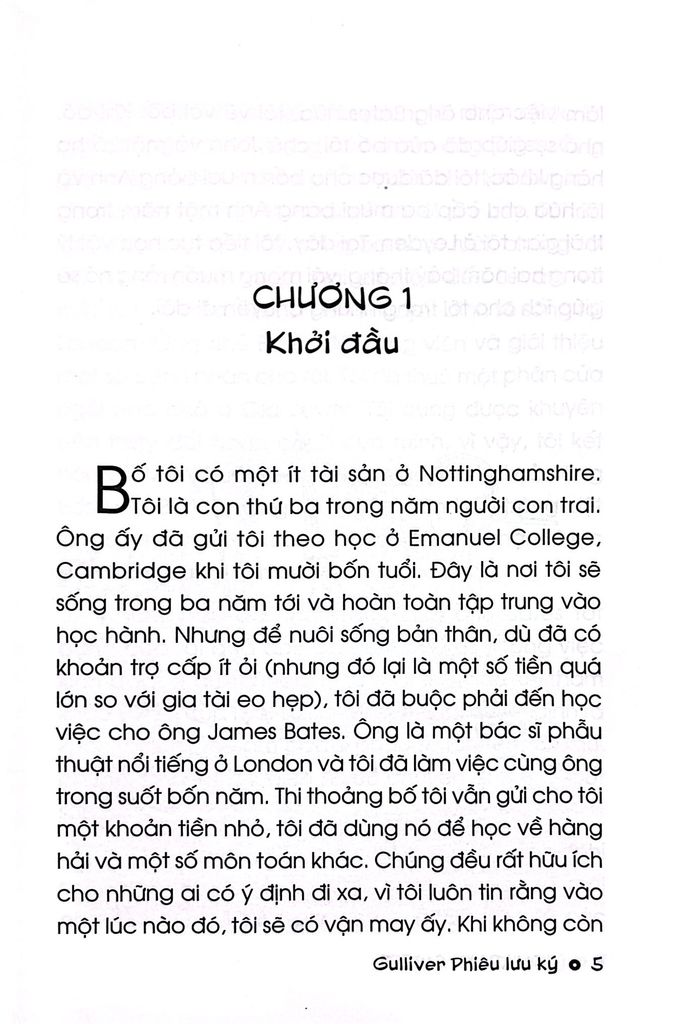 GULLIVER PHIÊU LƯU KÝ