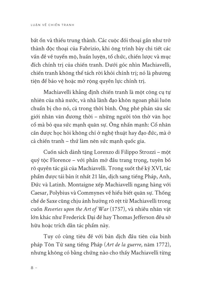 LUẬN VỀ CHIẾN TRANH