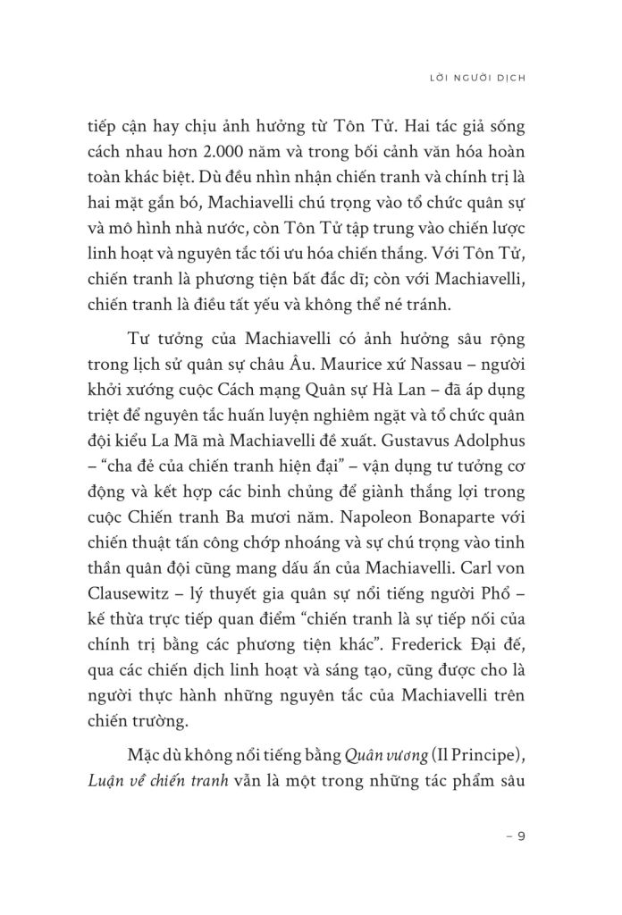 LUẬN VỀ CHIẾN TRANH