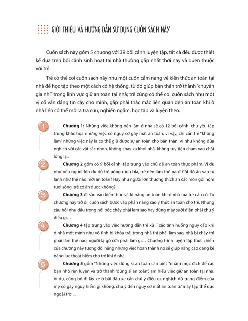 KĨ NĂNG AN TOÀN CHO HỌC SINH - AN TOÀN KHI Ở NHÀ