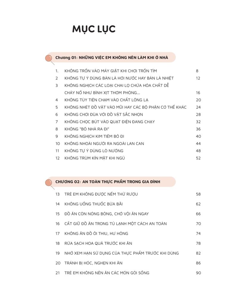 KĨ NĂNG AN TOÀN CHO HỌC SINH - AN TOÀN KHI Ở NHÀ