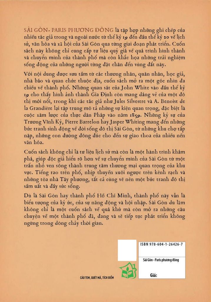 SÀI GÒN-PARIS VIỄN ĐÔNG