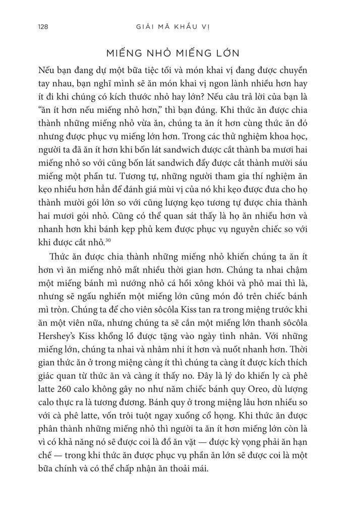 GIẢI MÃ KHẨU VỊ