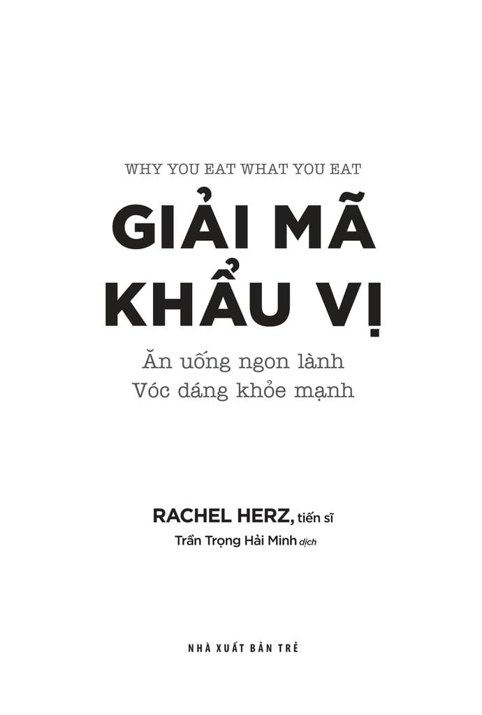 GIẢI MÃ KHẨU VỊ