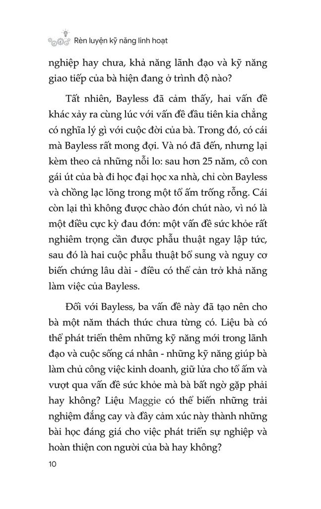 RÈN LUYỆN KỸ NĂNG LINH HOẠT