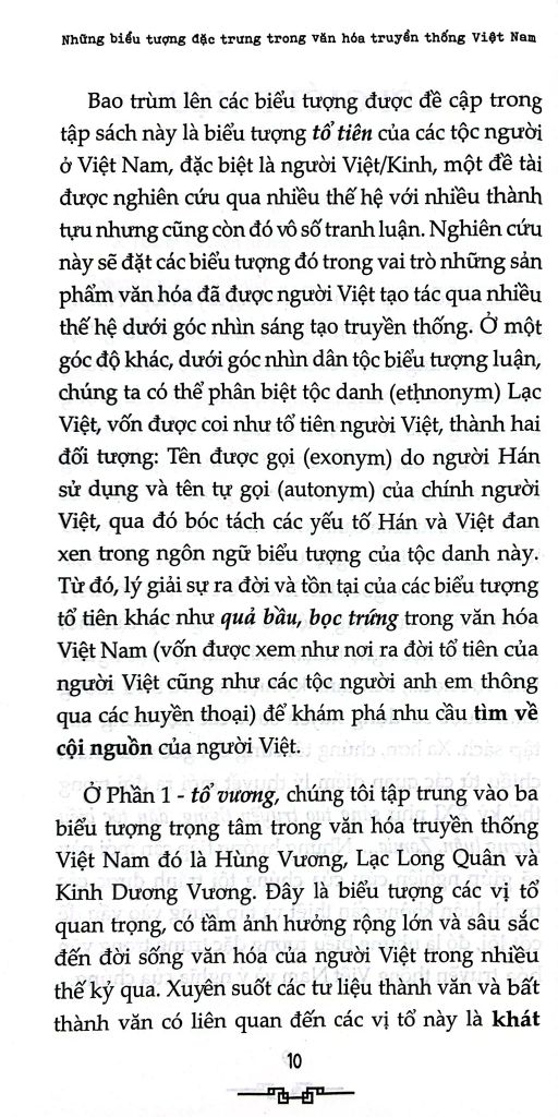 Những Biểu Tượng Đặc Trưng Trong Văn Hóa Truyền Thống Việt Nam - Tập 4: Các Vị Tổ
