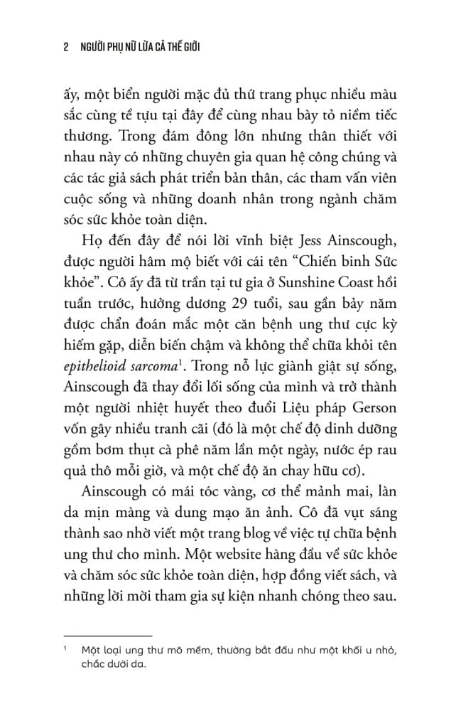 NGƯỜI PHỤ NỮ LỪA CẢ THẾ GIỚI