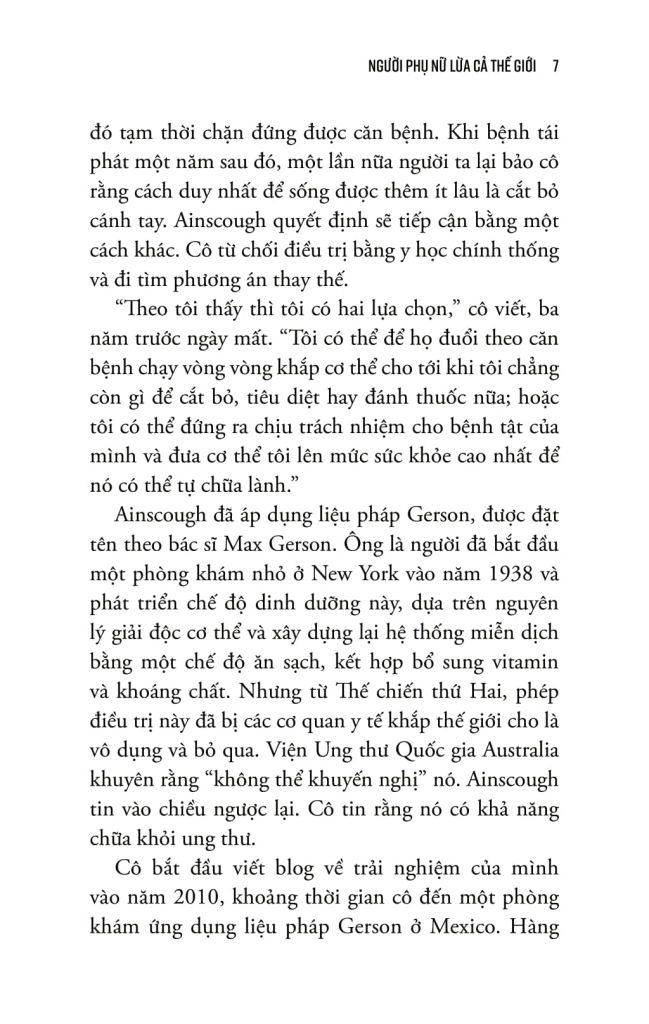 NGƯỜI PHỤ NỮ LỪA CẢ THẾ GIỚI