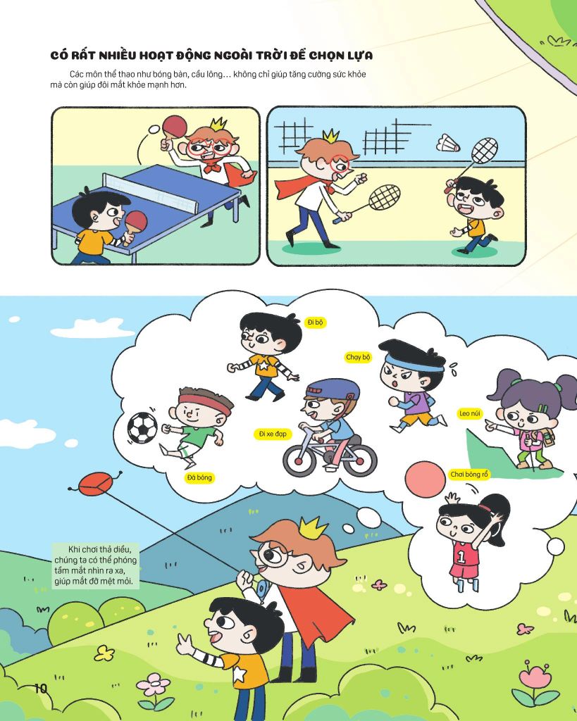 BÍ MẬT ĐÔI MẮT-HÀNH ĐỘNG BẢO VỆ ĐÔI MẮT