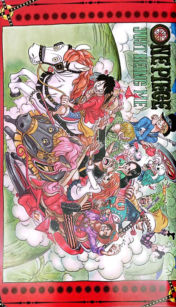 ONE PIECE LUCKY 77-BỘ SƯU TẬP POSTCARD & GIẤY NHẮN KÈM TRANH VẼ