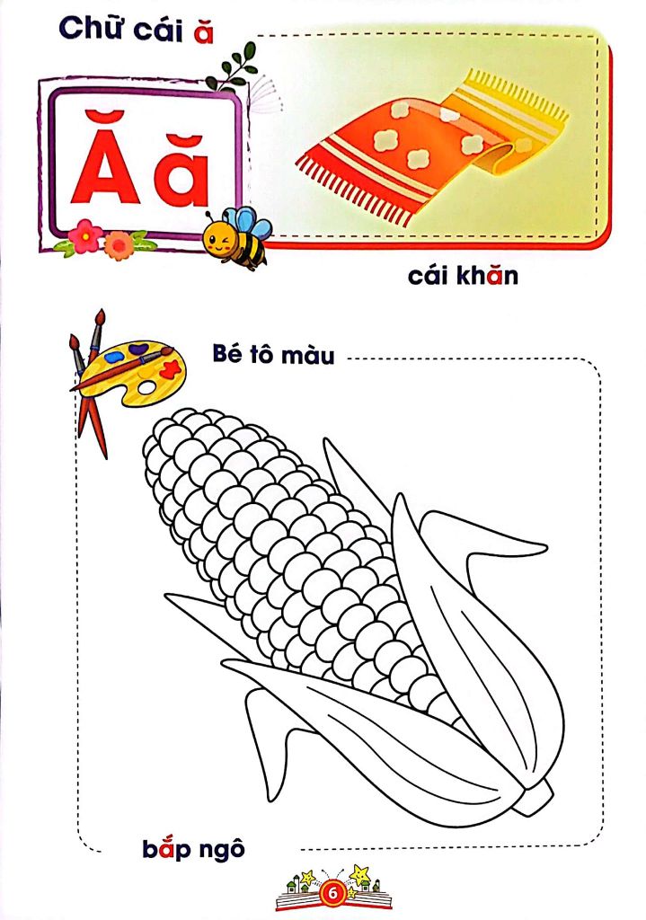 Bé Tự Tin Vào Lớp Một -  Vở Tập Tô Chữ